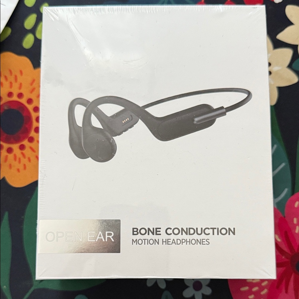 Black Bone Conduction Motion Headphones